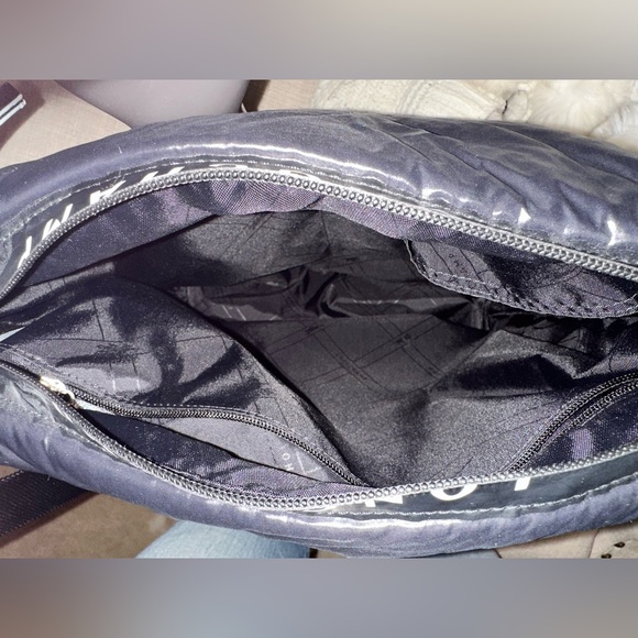 Longchamp Black Nylon Puffer Crossbody Bag - Picture 5 of 6